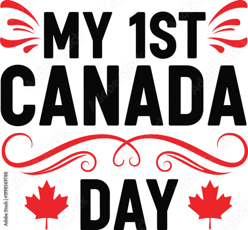 My first canada day celebrating canadian pride and national holiday