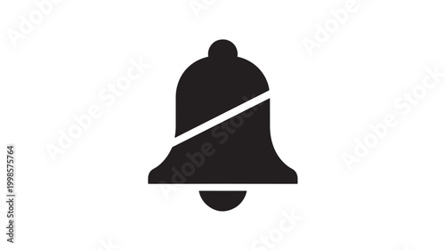 Muted Bell Icon for Silent Notifications and Do Not Disturb Mode