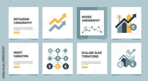 A modern mockup showcases data variation, perfect for illustrating analytics, presentations, or marketing materials. Evokes a sense of detail and insi