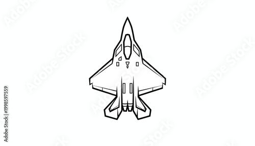 Shenyang J-35A "Blue Shark" Stealth Fighter Jet SVG Silhouette — Top, Side & Front View
