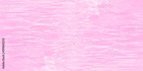 Abstract pink water ripples background with soft white light caustics and fluid wavy texture in pastel rose tones