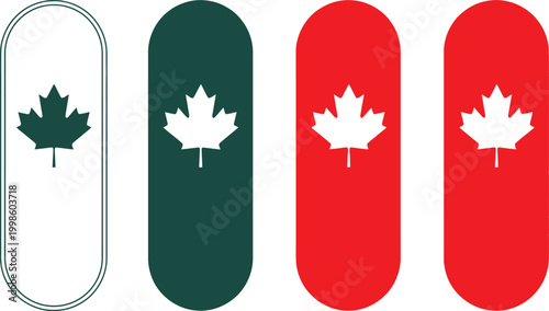 Canada day skateboards patriotic maple leaf designs for july 1st celebration
