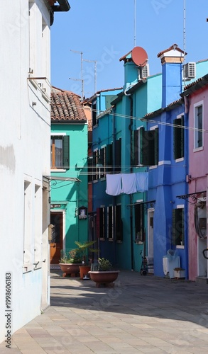 Houses in Burano