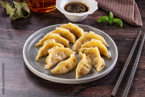 Photos Japan cuisine - steamed stuffed gyoza