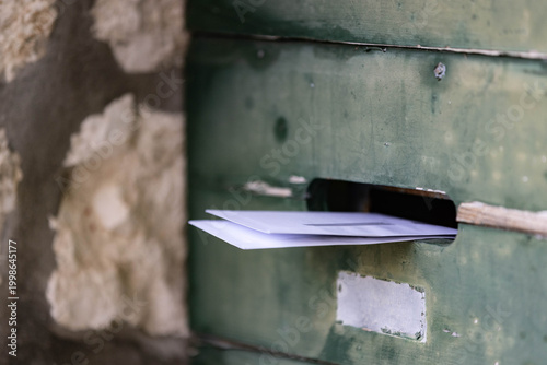 Briefe im Briefkasten