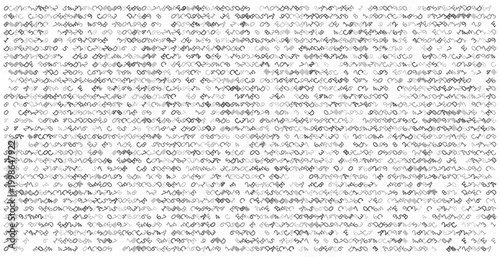 Digital Flux - Abstract Binary Symbol Grid for Cyber Security and Data Processing