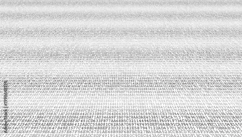 The Infinite Ledger - Expansive Binary Perspective for Blockchain and FinTech Data Visualization. Perspective.