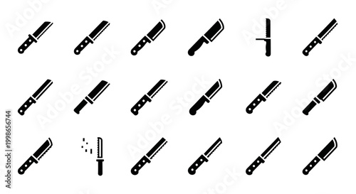 Exclamation Mark, Punctuation, Vector Icons, Black Symbols, 20 Signs