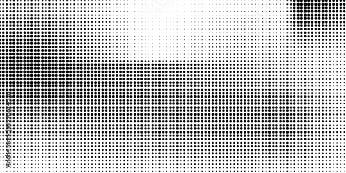 Aged halftone noise gradient texture. Grunge dirty speckles and spots background. White and black faded sand grain wallpaper.vector.10eps