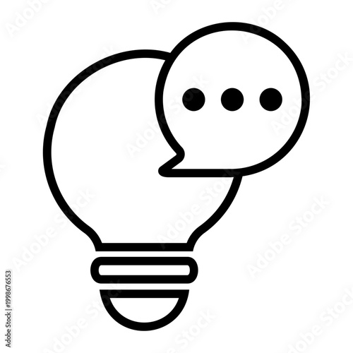 suggestion Line Icon