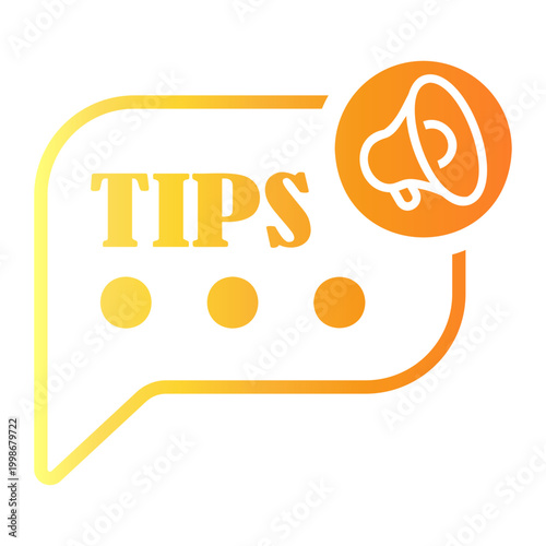 suggestion Line Gradient Icon