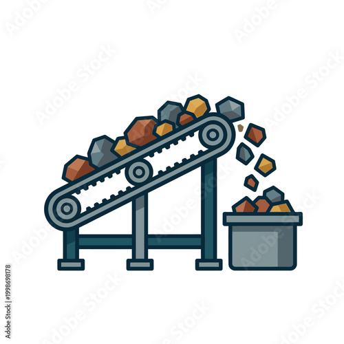 conventional mining crusher machine