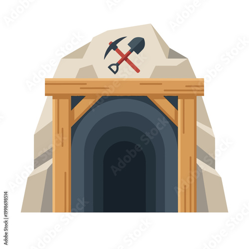 mine entrance instructions