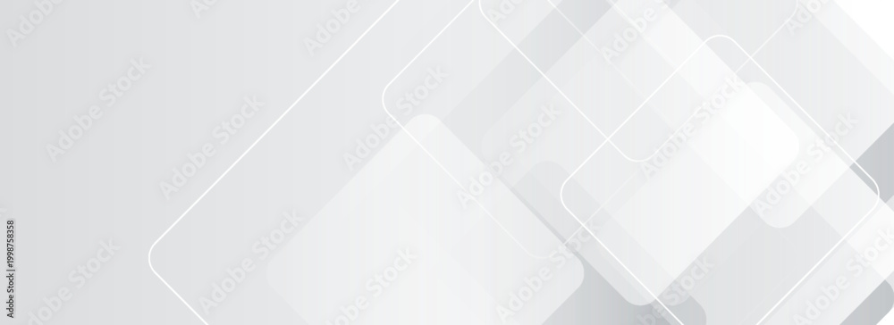 Obraz premium Abstract Geometric modern white and gray color . Modern and Creative Trend design modern white