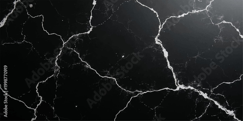 Powerful electric blue lightning bolt strikes through the dark night sky during a bright thunderstorm flash of pure energy and nature's dangerous power