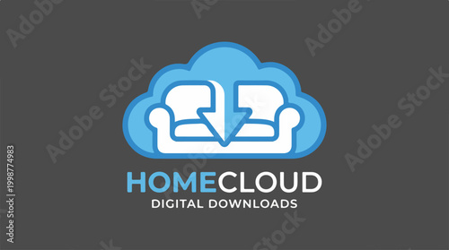 Home Cloud Digital Download Service Logo.