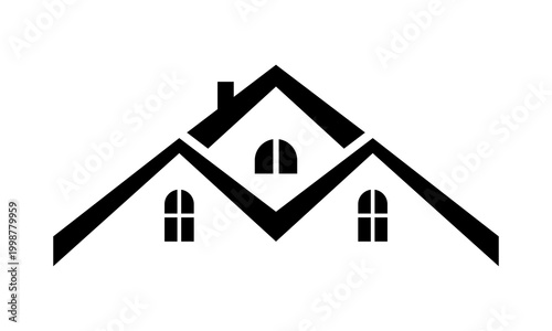 house property icon logo