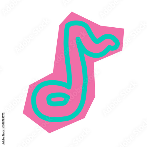 note music melodies scrap decor illustration 
