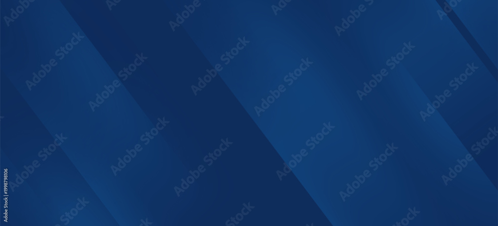 Obraz premium Abstract blue diagonal geometric background with smooth gradient layers