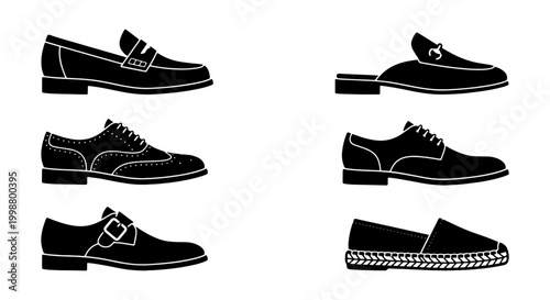 Photos Elegant Men's Footwear Collection, Classic Leather Shoe Styles, Formal and Casua