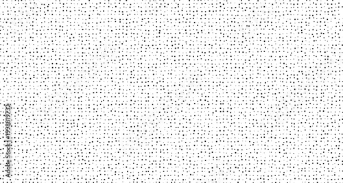 Black and white random dots pattern background