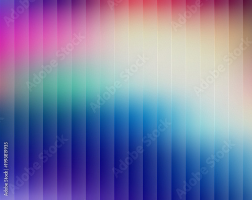 Foto Abstract background with vertical stripes of gradient colors transitioning from