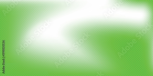 Digital green halftone wave pattern for biotechnology and tech background.
