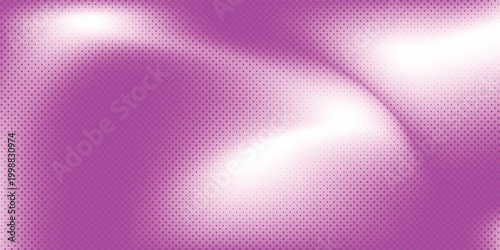 Elegant purple halftone wave background with luxurious gradient dot pattern.