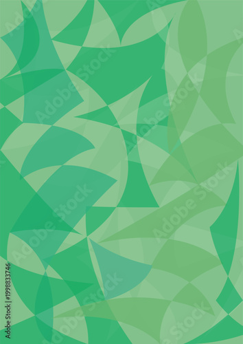 Abstract orange shapes on a light orange background, a unique graphic design