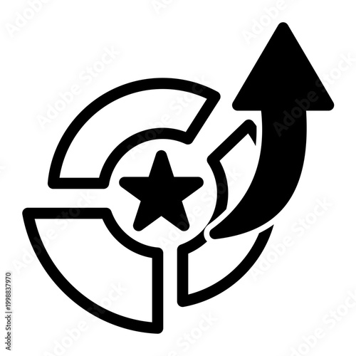 Strategic measurement of business success against defined objectives and growth targets (Mixed Style)