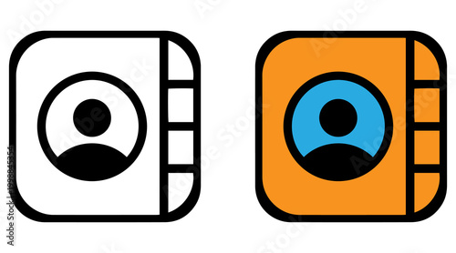 Profile UI Icon – User Account App Vector Design