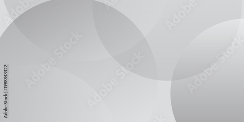 Tableau sur toile Abstract Geometric modern white and gray color