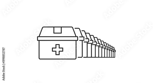 First Aid Kit Lineup: Medical Emergency Preparedness and Healthcare Supplies