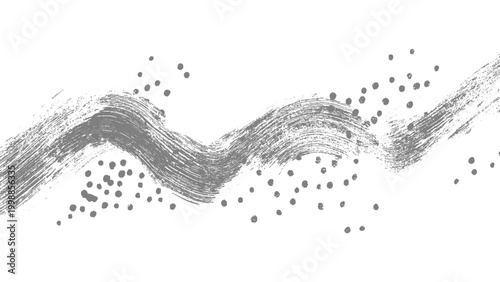 Blackout redaction line with bold marker effect Abstract marker stroke with grunge brush texture