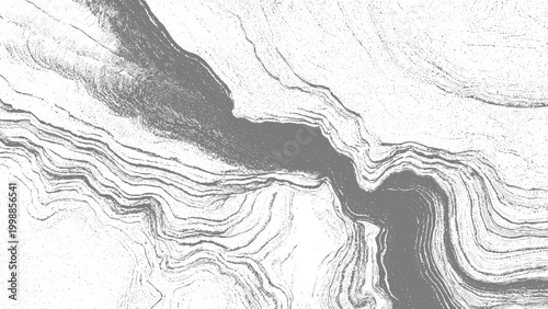 Rock and soil layers cross section with dark texture