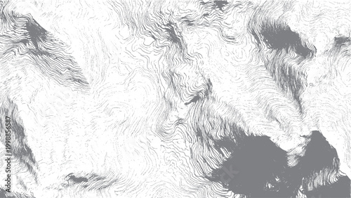 Stylized earth cross section with rough textured base