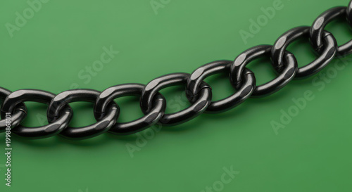 Letter C on Green Background