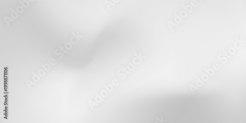 Abstract silver foil background with metal mirror texture. Chrome gradient surface with light simple grey