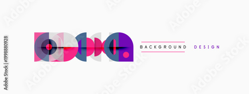 Abstract geometric shapes, vibrant colors, modern design element. Minimalist composition, suitable for backgrounds, graphics.