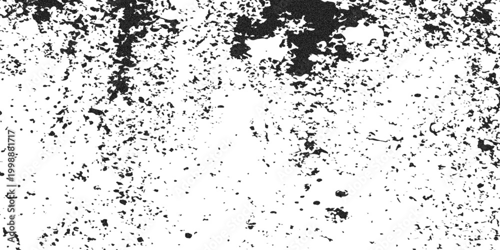 Obraz premium Grunge Peeling Paint Texture Background With Distressed Abstract Black And White Pattern.