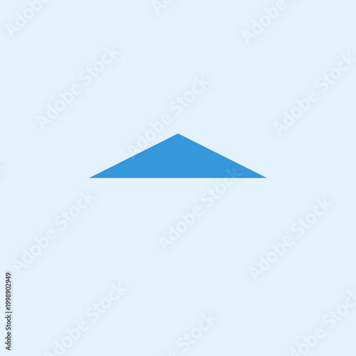 Vector illustration of a paper origami airplane flying through a blue sky background, symbolizing a creative business travel concept and the freedom of flight