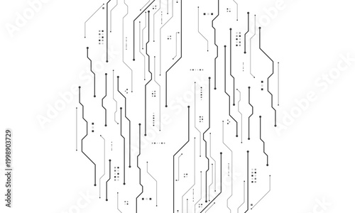Photos vector futuristic circuit board , Electronic motherboard , Communication and eng