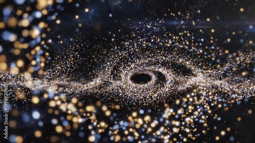 Vibrant space nebula in a ultra smooth animation,