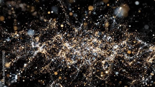 Vibrant space nebula in a ultra smooth animation,