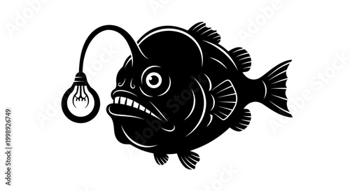 Angler Fish with Lure.