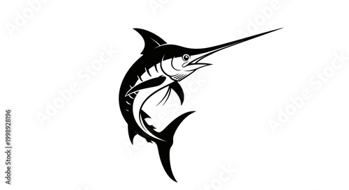 Sailfish Marine Life Illustration.