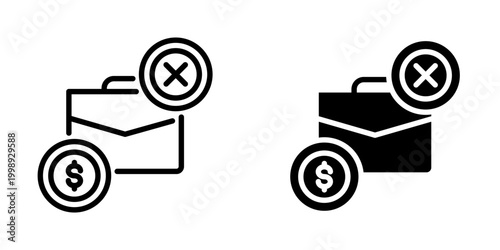 Severance employee icon, element icon for design branding, print, and digital media