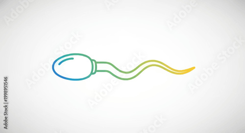 Sperm Cell Icon, Spermatozoon, Fertilization, Reproduction, Health, Biology, Medical