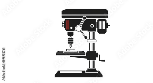 Industrial Drill Press Machine Tool for Workshop.