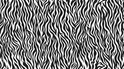 Black and White zebra stripe pattern for textiles or design